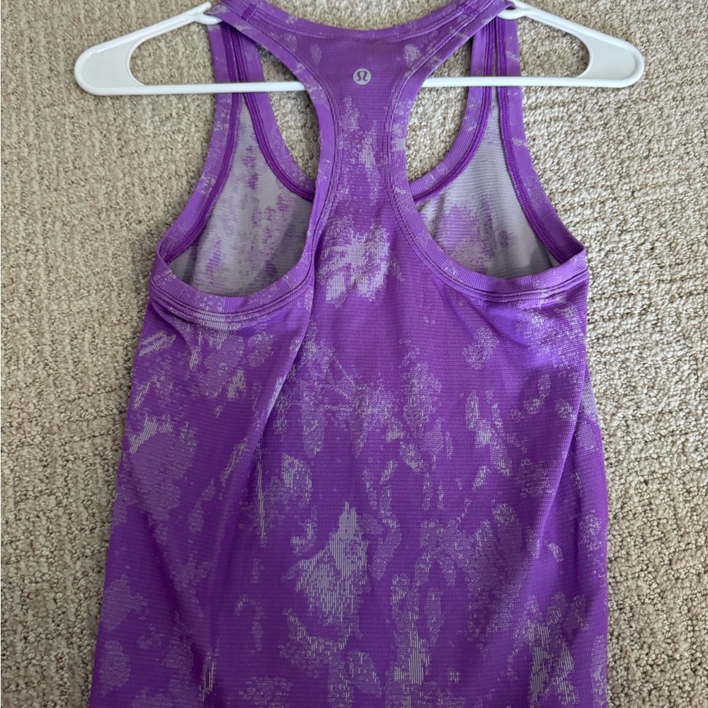 Lululemon Athletica Lavender Racerback Tank